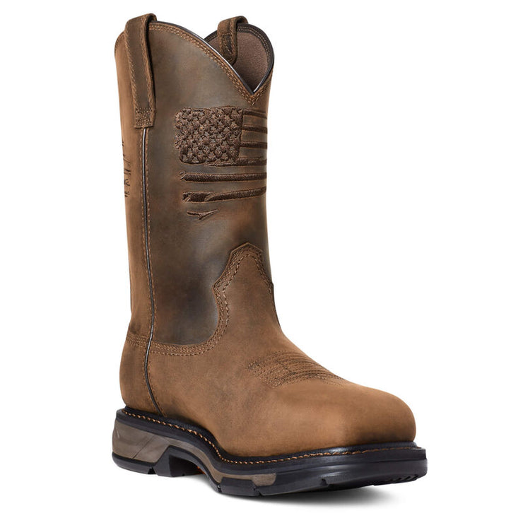 Ariat WorkHog XT Patriot Waterproof Carbon Toe Work Boot