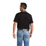 Ariat Logo Fitted Polo Sleeve Shirt