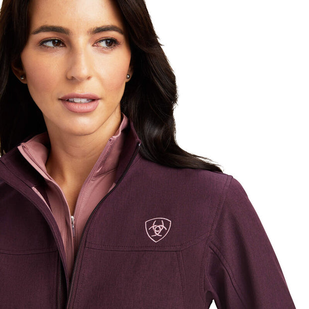 Ariat Women Team Mulberry Heather Soft-shell Jacket