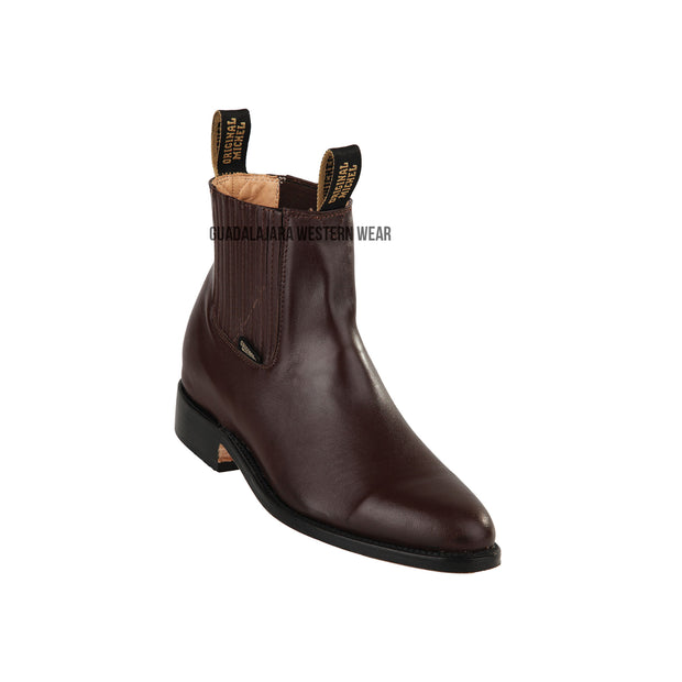 Original Michel Charro Dark Brown Deer Leather Boots