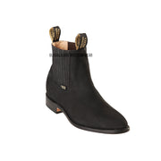 Original Michel Charro Black Suede Leather Boots