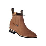 Original Michel Charro Taupe Suede Leather Boots