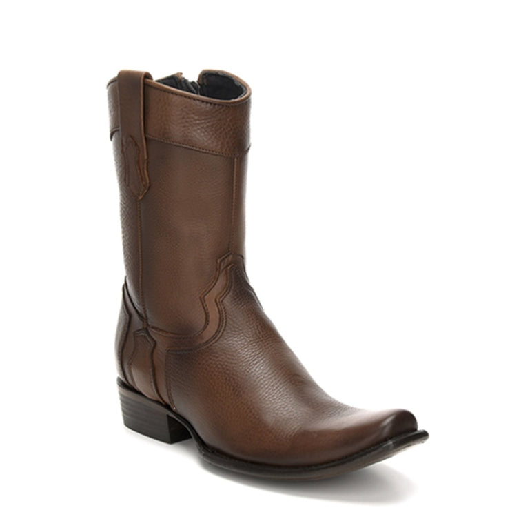 Cuadra Brown Dubai Toe Leather Ankle Boot