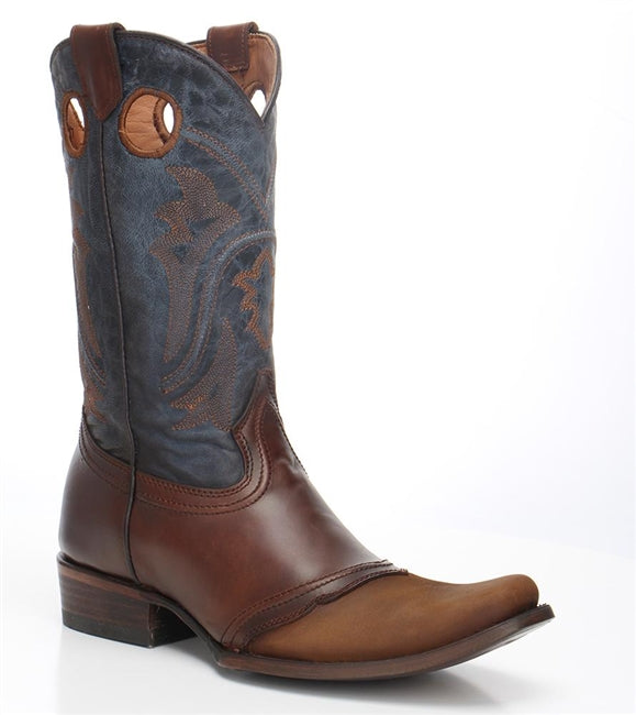 Cuadra Desert Navy Tonka Santana Dubai Toe Boot (VENTA FINAL)