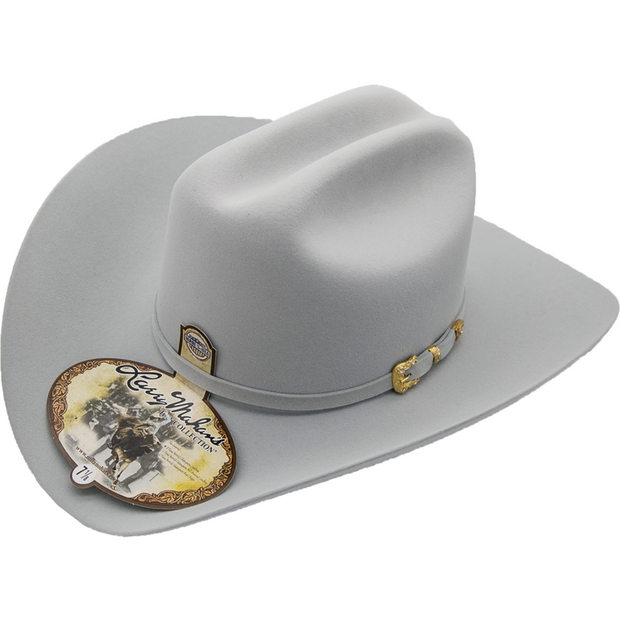 30x Larry Mahan Opulento Platinum Fur Felt Cowboy Hat