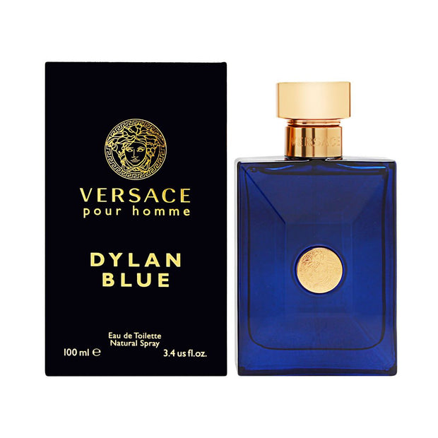 Versace Pour Homme Sealed Dylan Blue Eau de Toilette, Multi Citrus 3.4 Fl Oz