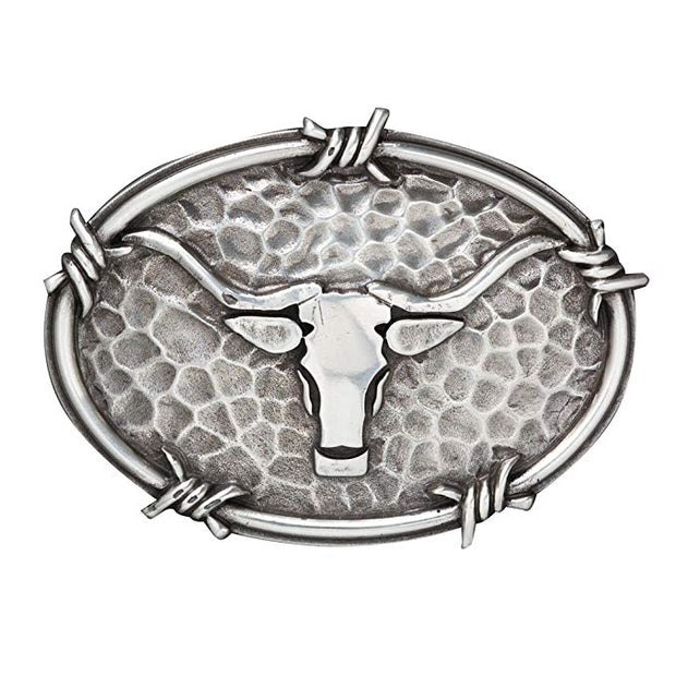Ariat Men's Steer Head Motif Buckle