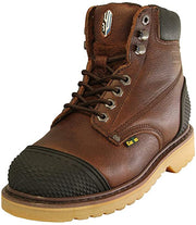 Cactus 6278 Dark Brown Full Grain Leather Rubber Guard Boot