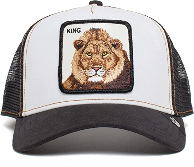 The King Lion - White/Blk