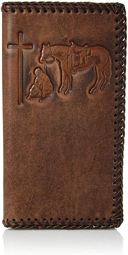 Nocona Nocona Praying Cowboy Embosed Rodeo Wallet
