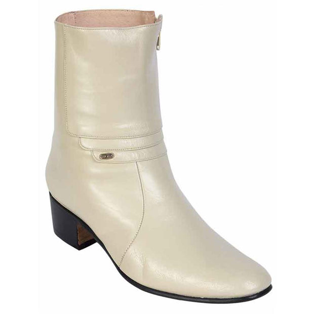 El Besserro Men's Bone Western Ankle Dress Boot