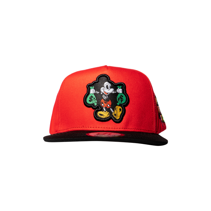 MONEY NEVER DIES "MICKEY" RED- Dandy Hats