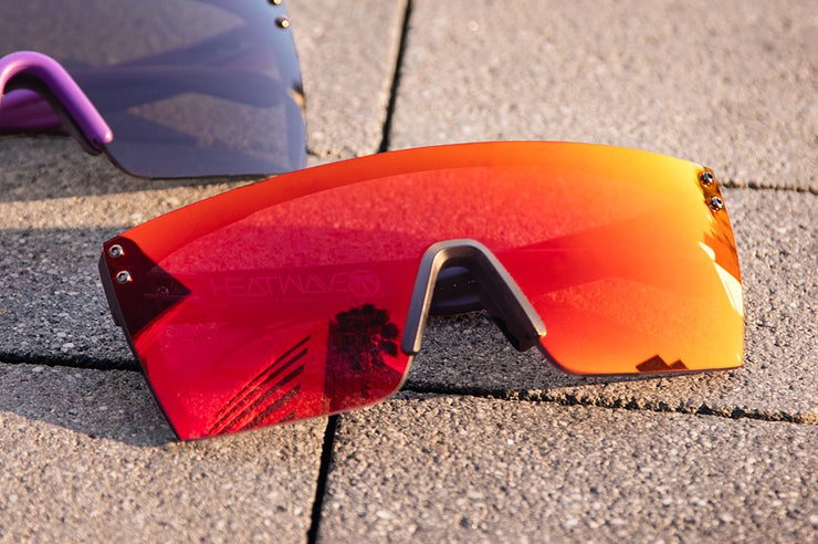 LAZER FACE SUNGLASSES: FIRESTORM Z.87 (BLK Frame/Firestorm Lens)