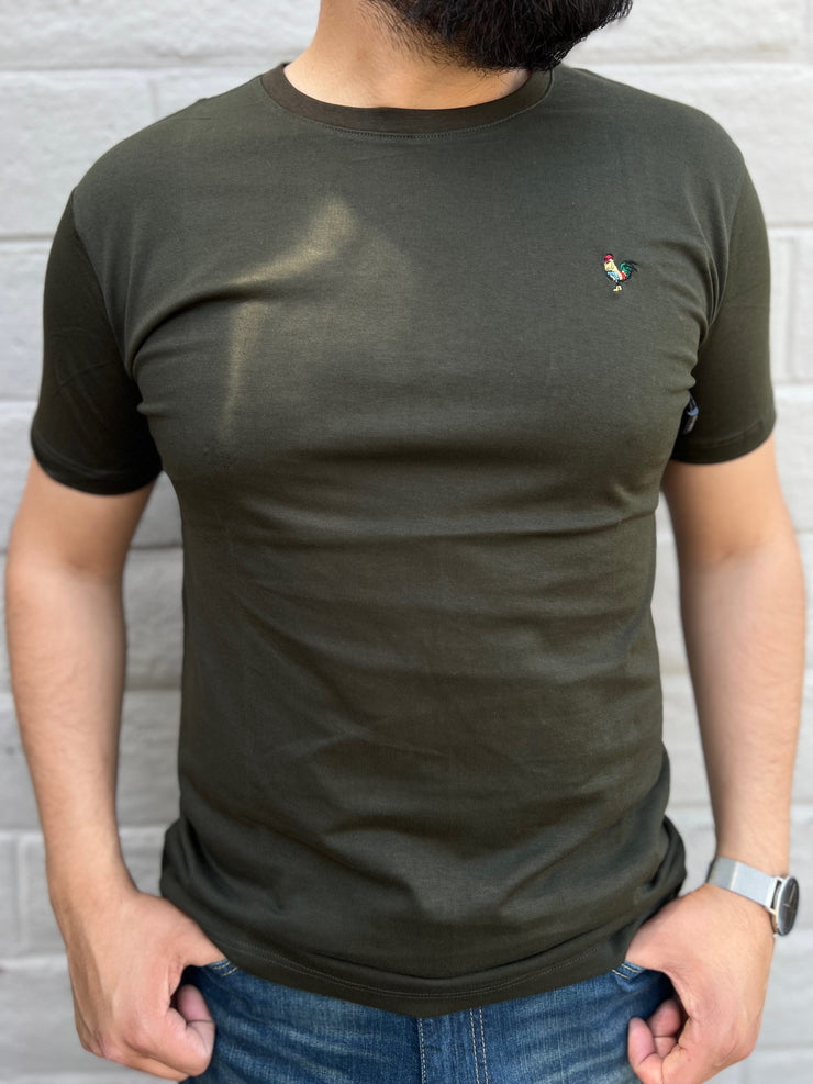Gallo T-Shirt Olive / Verde Obscuro - PST7472