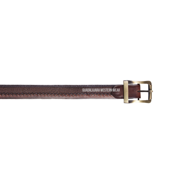 Los Altos Brown Shark Casual Belt