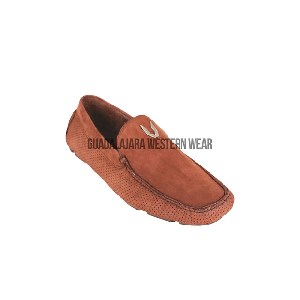 Vestigium Chedron Suede Leather Loafers