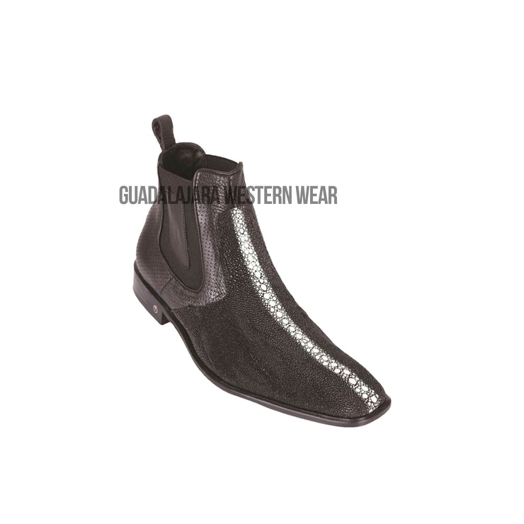 Vestigium Black Rowstone Stingray Chelsea Boot