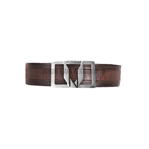 Vestigium Brown Teju Casual Belt