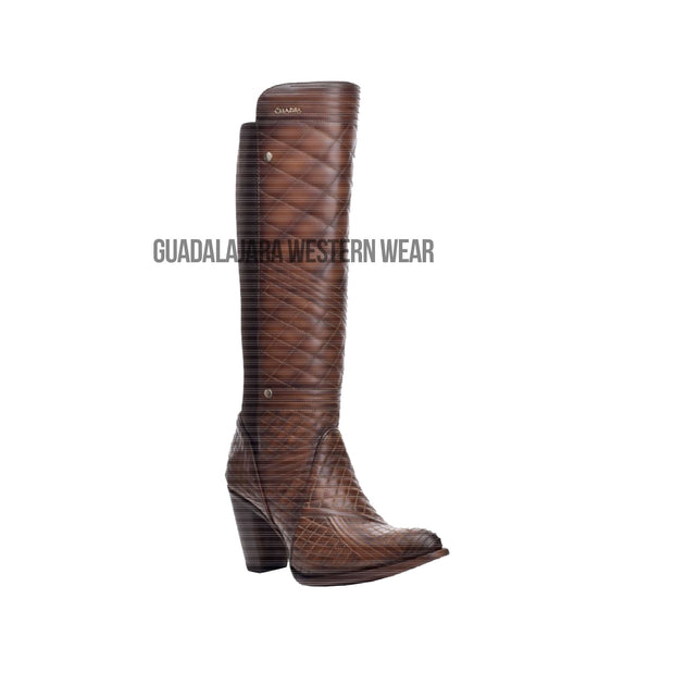 Cuadra Bovine Leather Honey Rey Azteca Tall Boot