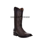 Cuadra Black Sillero Wide Square Toe Cowboy Boot - 3Z02RS (CU676)