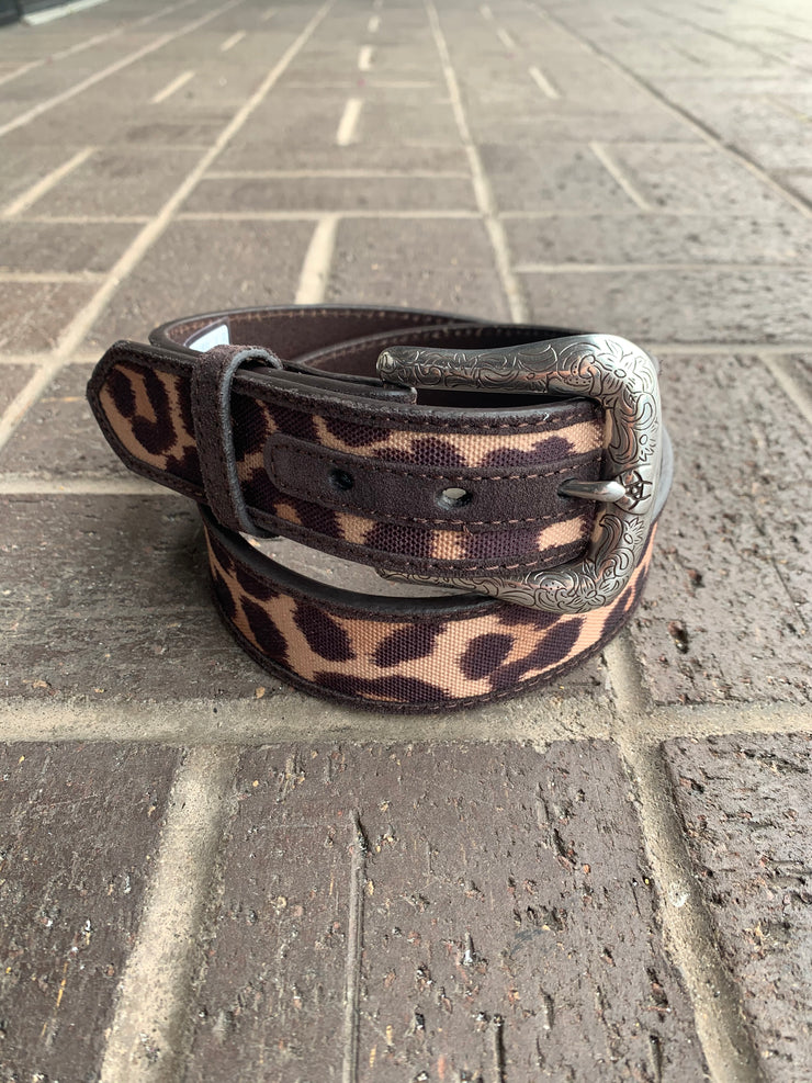 Ariat Cheetah Print Belt