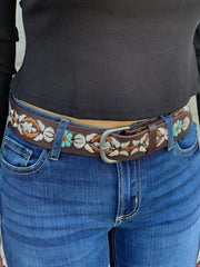 Ariat Womens Floral Belt