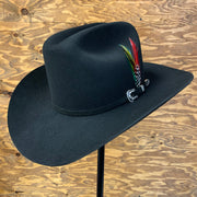 Stetson 6x Skyline Negro Horma Sinaloa (Copa Chica Falda/Brim 3.5")