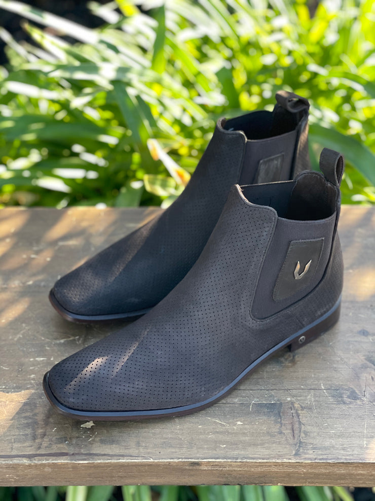 Vestigium Nobuk Tobacco Chelsea Boot