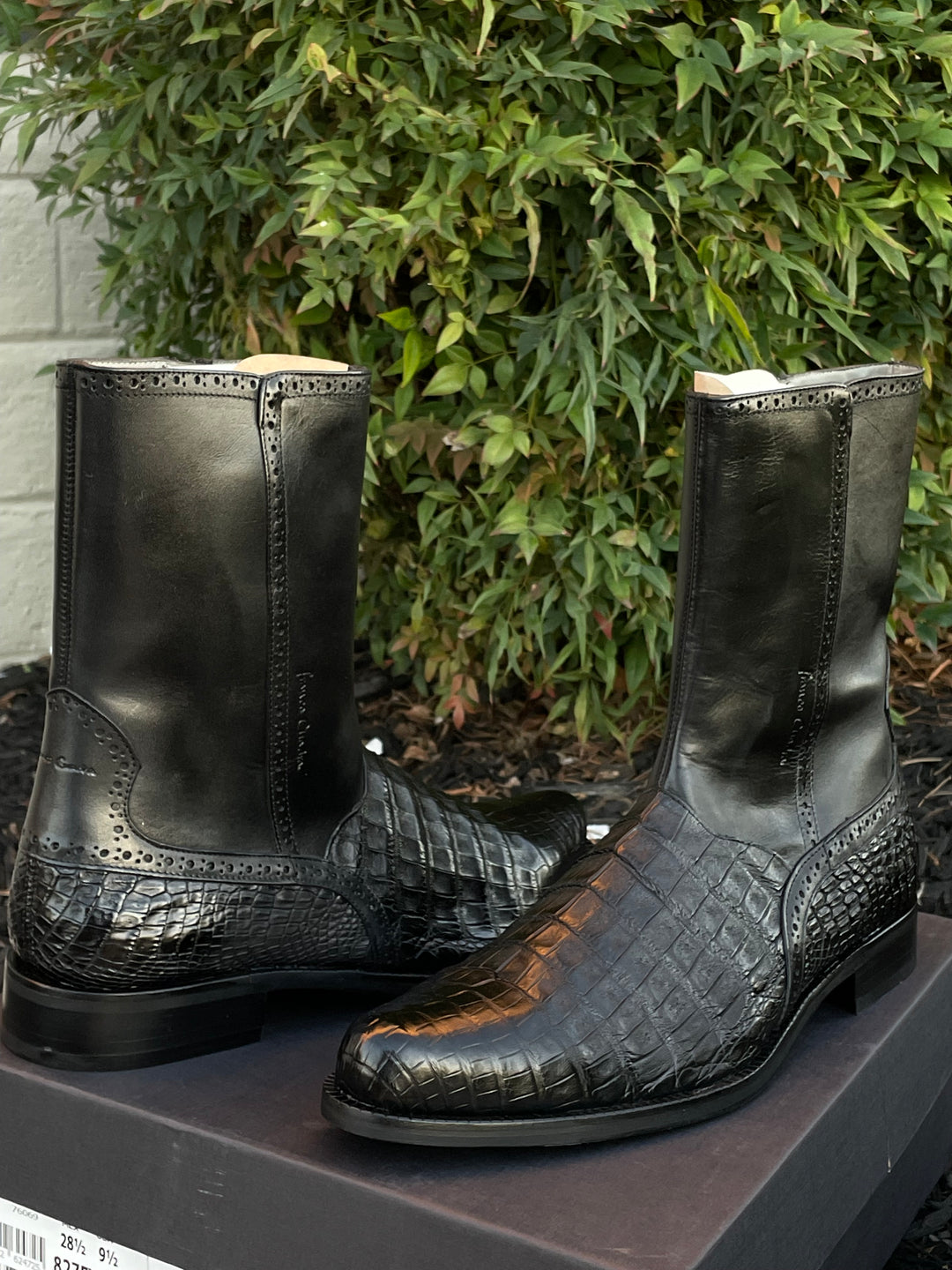 Franco Cuadra Botines Piel Cocodrilo Botas Vaqueras Mocasines