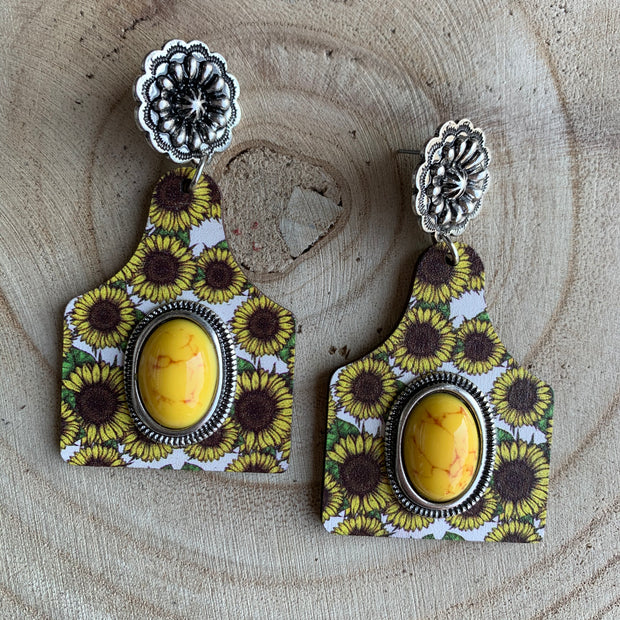 Sunflower Yellow Tag