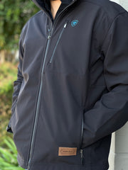 Ariat Men 2.0 Black Chimayo Soft-Shell Jacket