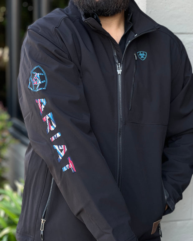 Ariat Men 2.0 Black Chimayo Soft-Shell Jacket