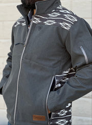 Ariat Men Vernon 2.0 Charcoal Chimayo Soft-Shell Jacket