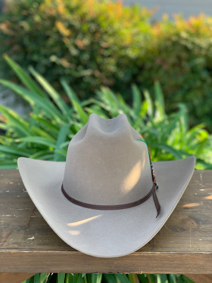 Stetson 6x Rancher Sahara Cowboy Felt Hat (Copa Alta Falda/Brim 4")