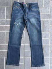 Platini Men's Dark Shade Slim Boot Cut Jeans - BCJ7840