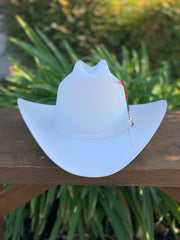 Stetson 6x Rancher Premium White Cowboy Felt Hat (Copa Alta Falda/Brim 4")