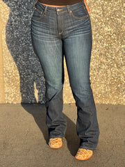 Ariat Women's R.E.A.L High Rise Ballary Boot Cut Jeans