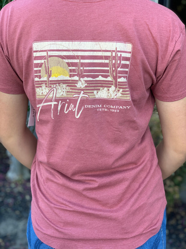 Ariat Sunset Lockup Tee