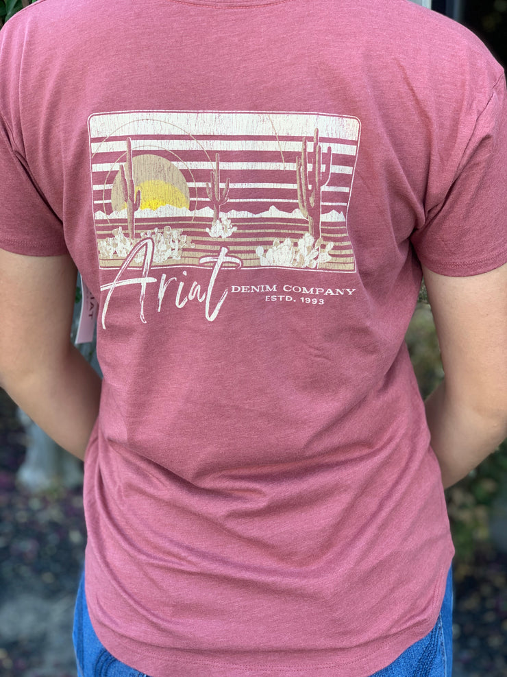 Ariat Sunset Lockup Tee