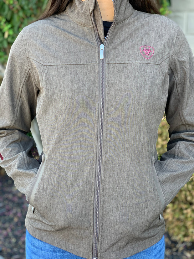 Ariat Women Team Banyan Park Heather Soft-Shell Jacket