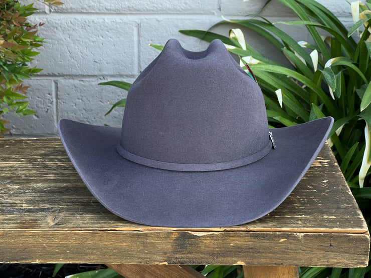 Stetson 6x Granite Grey (Copa Chica Falda/Brim 3.5")