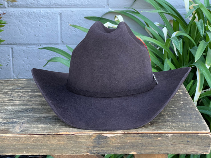 Stetson 6x Chocolate (Copa Chica Falda/Brim 3.5")