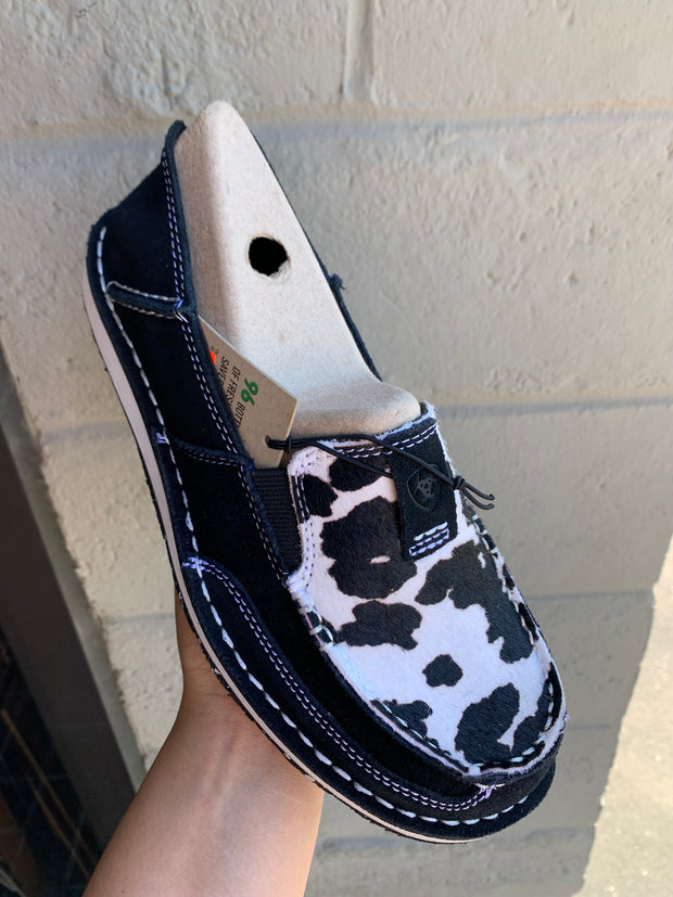 Ariat Women Cruiser Black And White Hair on