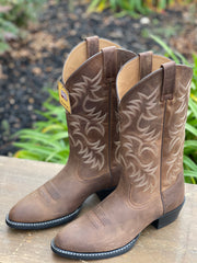 Ariat Heritage Round Toe Western Cowboy Boot