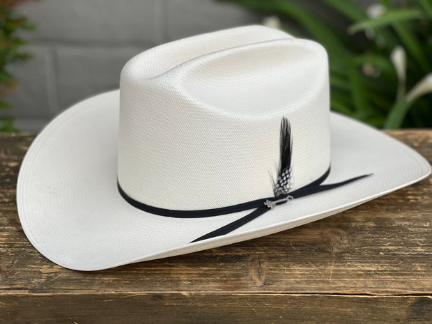 Stetson 100x Rancher Straw Hat Horma Sinaloa (Copa Alta Falda/Brim 3.5")
