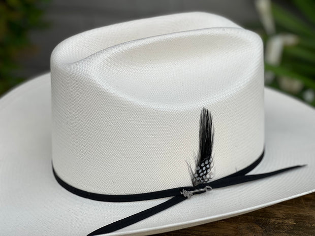 Stetson 100x Rancher Straw Hat Horma Sinaloa (Copa Alta Falda/Brim 3.5")