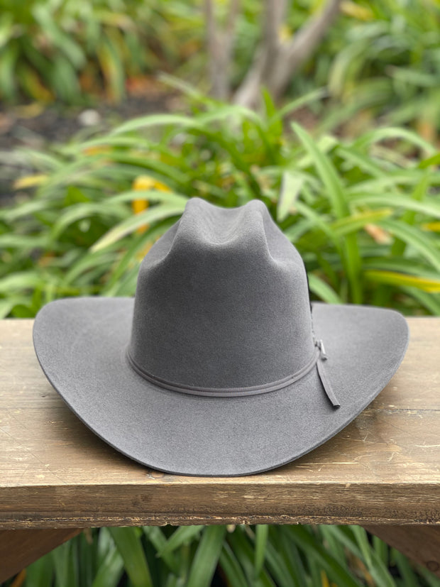 Stetson 6x Rancher Bullet Diamante Negro Cowboy Felt Hat (Copa Alta Falda/Brim 3.5")