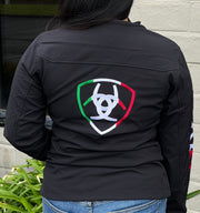 Ariat Women Mexico Black Soft-shell Jacket (NEW)