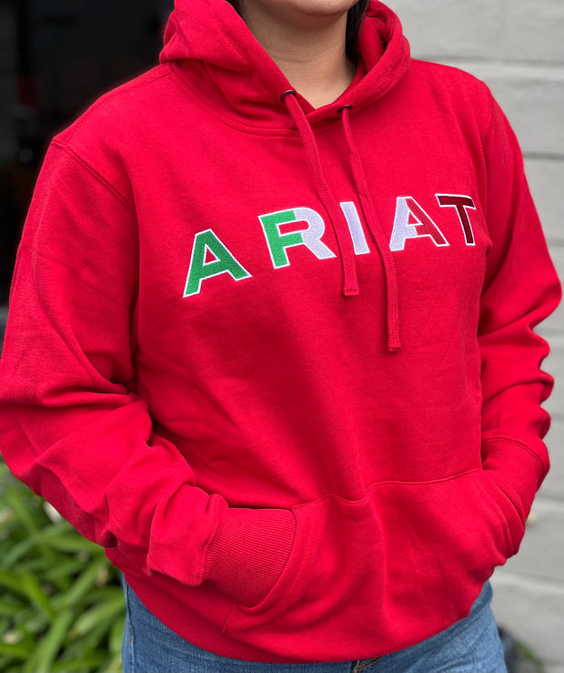 Ariat Women Mexico Red Hoodie (NEW)