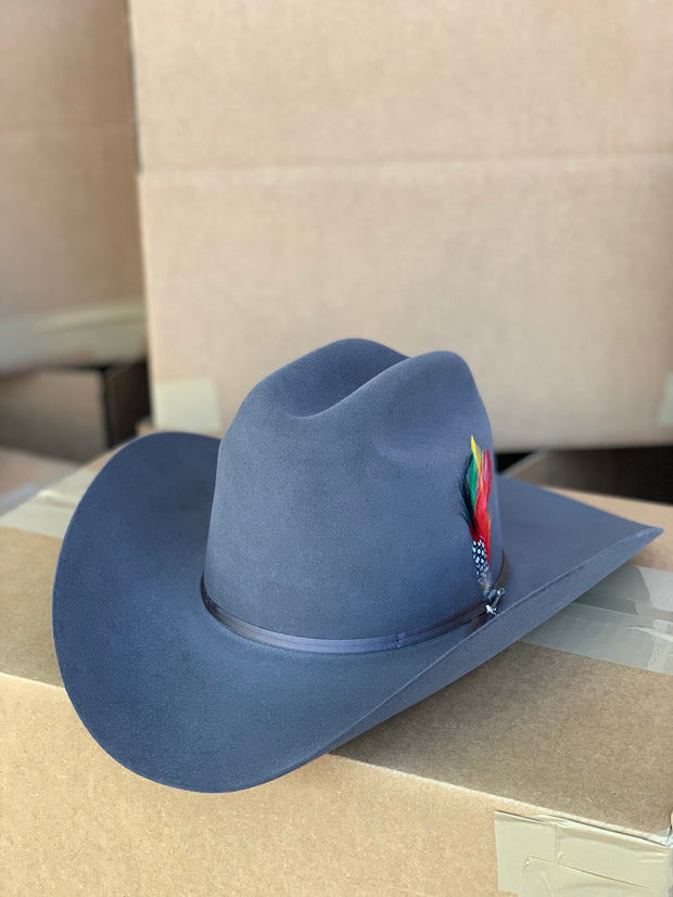 Stetson 6x Rancher Bullet Cowboy Felt Hat Sinaloa (Copa Alta Falda/Brim 4")